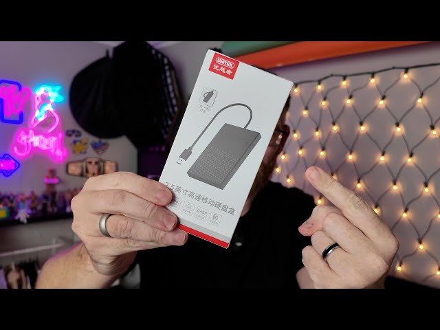 ZieBuddy 500gb Retro Gaming Hard Drive | unboxing and first looks