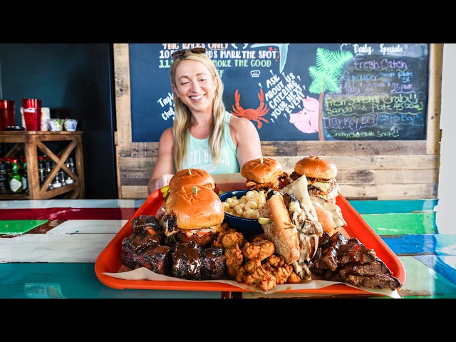 The "Jerry Garcia" BBQ and Seafood Platter Challenge!