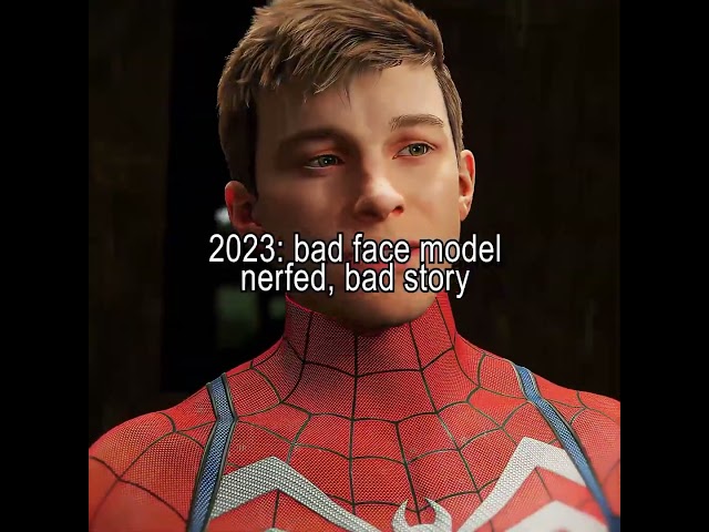 2023 or 2018? || Insomniac Spider-man edit || #edit #movie #cartoon #game #marvel