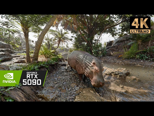 Crimson Desert - Modded Next-Gen Graphics with DLSS 5 - Jungle Walk | RTX 5090「4K」