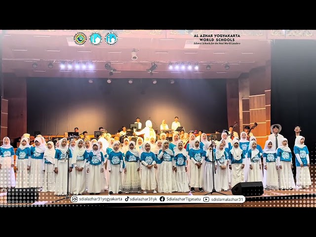 Murid Ekskul Vocal dan Biola SD Islam Al Azhar 31&77 Yogyakarta feat tim Orchestra SMM Yogyakarta