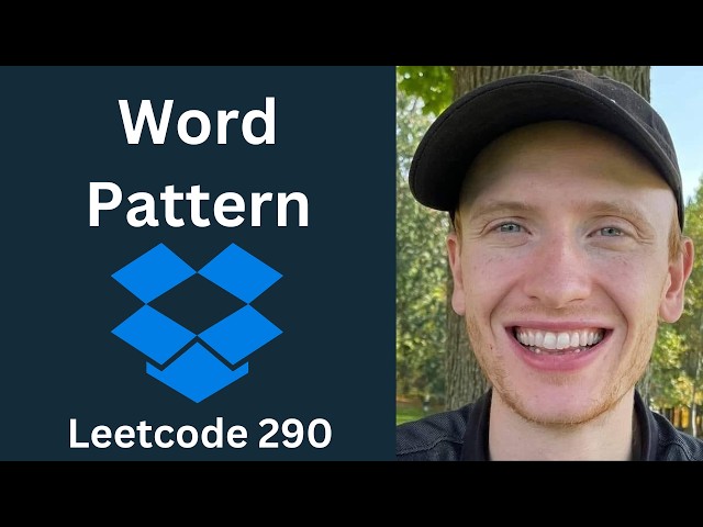 Word Pattern - LeetCode 290 - Strings (Python)