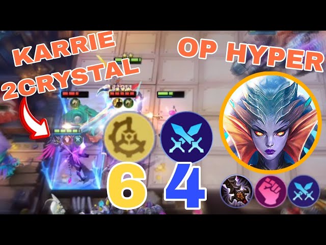 THAT'S WHAT HAPPENED WHEN KARRIE GOT 2CRYSTALSO OP • MAGICCHESS • STONE