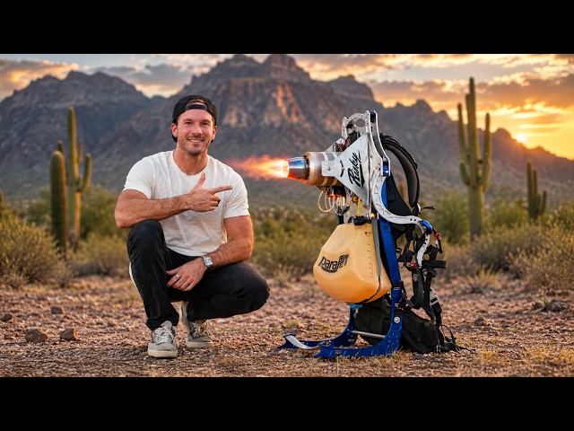 I Built A Jet Turbine Paramotor!