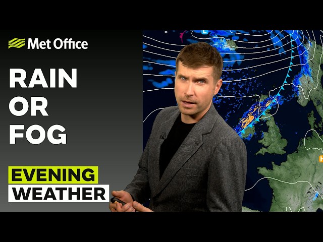 22/09/2026 - Mist and fog possible in southeast - Evening Weather Forecast UK - Met Office Weather