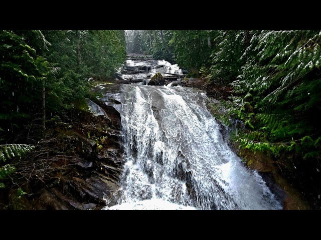 💦 Waterfall Sounds for Restful Deep Sleep | Continuous Nature White Noise | 1 Hour