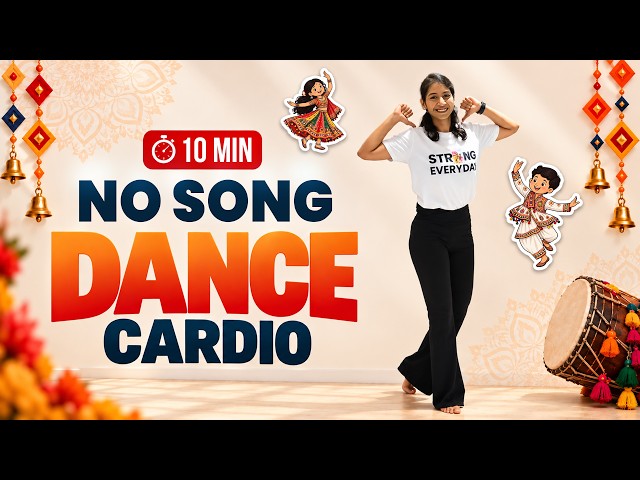 Garba Dance Workout for Weight Loss | Burn Calories with Garba Beats | Trishala Bothra