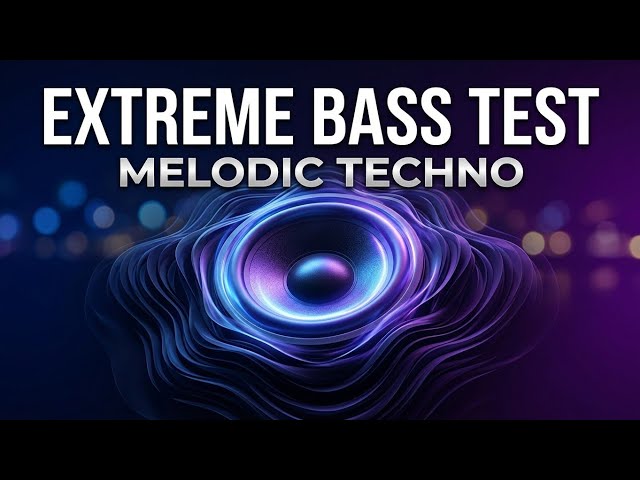 Melodic Techno Bass Test 2024 - Extreme Subwoofer Car Audio Test (Luxury Night Drive)