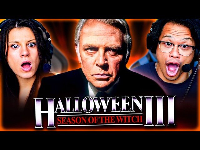 HALLOWEEN III: SEASON OF THE WITCH REACTION–This Cult Classic Is Insane! - FIRST TIME WATCHING