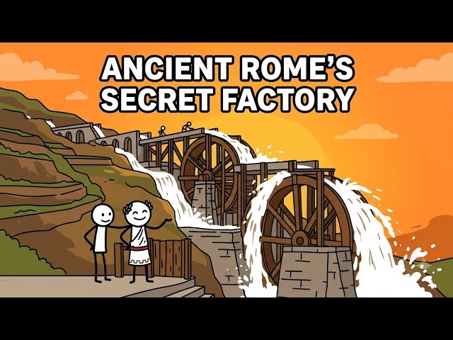 How Ancient Rome Powered Entire Industrial Complexes Using Only Gravity . 
