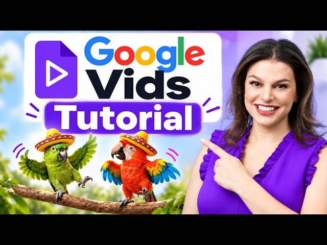 Google Vids Tutorial for Beginners – How to Create Videos with AI
