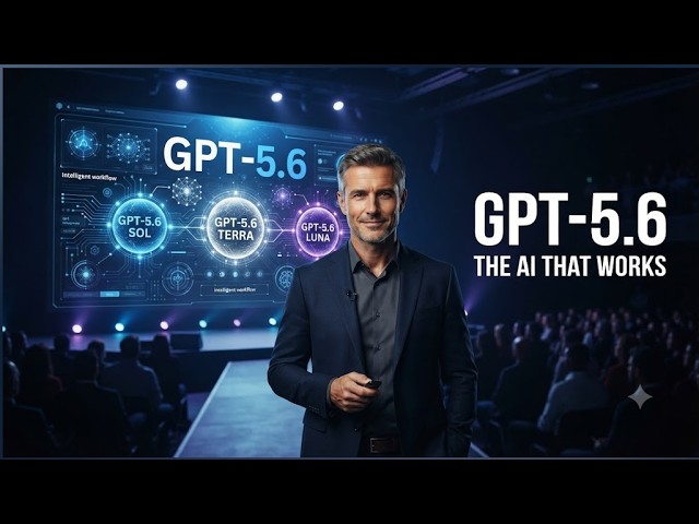 GPT-5.6 Explained: The AI That Can Actually Work | Sol, Terra & Luna #openai #chatgpt