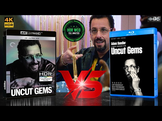 HDR vs SDR — Dolby Vision, WCG & Atmos Analysis REVIEW |  Uncut Gems 2019 UHD 4K BD