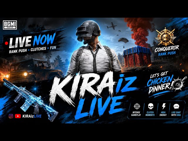 🔴 BGMI LIVE 🇮🇳 | NEW 4.6 ZOMBIE MODE 🧟🔥 | SURVIVE THE NIGHT! 💀 | KIRAizLIVE