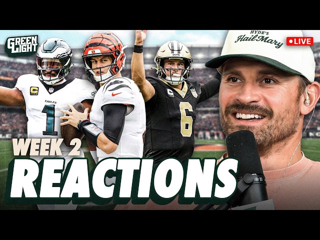 Joe Burrow Drops Texans, Jalen Hurts Delivers & Tyler Shough Rocks Ravens | NFL WK2 Reactions