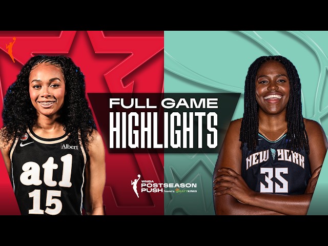 Atlanta Dream vs. New York Liberty | FULL GAME HIGHLIGHTS | September 23, 2026