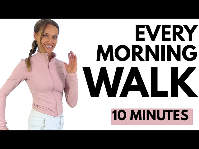 🌞 10 Min Daily Walking Workout | Walk at Home 🏡  | Low Impact Walking Exercises - Lucy Wyndham-Read