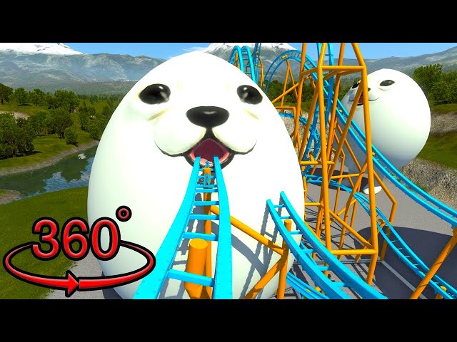 360° Eggdog - Roller Coaster | VR 360 Video