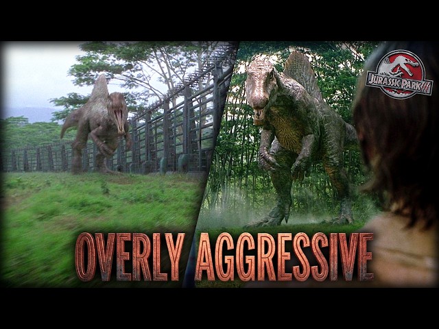 THE DARK TRUTH BEHIND WHY THE SPINOSAURUS WAS SO AGGRESSIVE IN JURASSIC PARK 3!