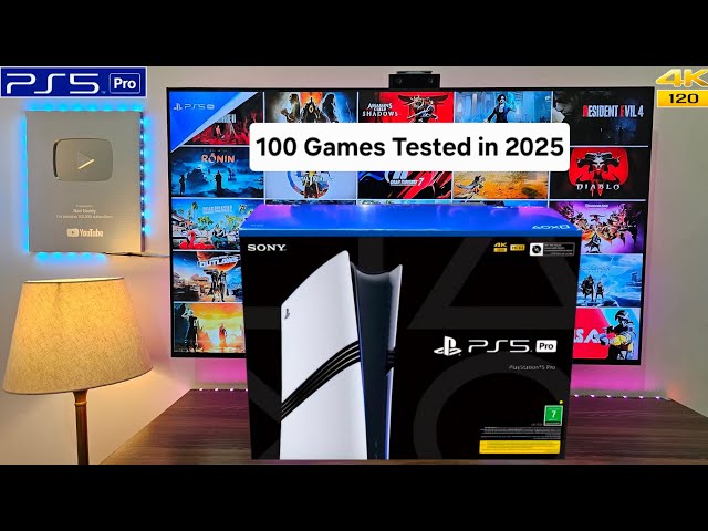 PS5 PRO 100 Games Tested