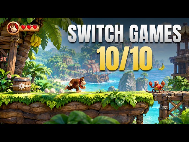16 Perfect 10/10 Nintendo Switch 1 & 2 Games You MUST PLAY!