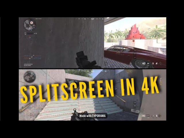 4K60FPS Splitscreen Cold War Gameplay + Ray Tracing