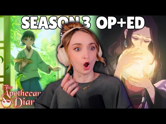 APOTHECARY DIARIES | Season 3 | OPENING & ENDING Reaction & Review!