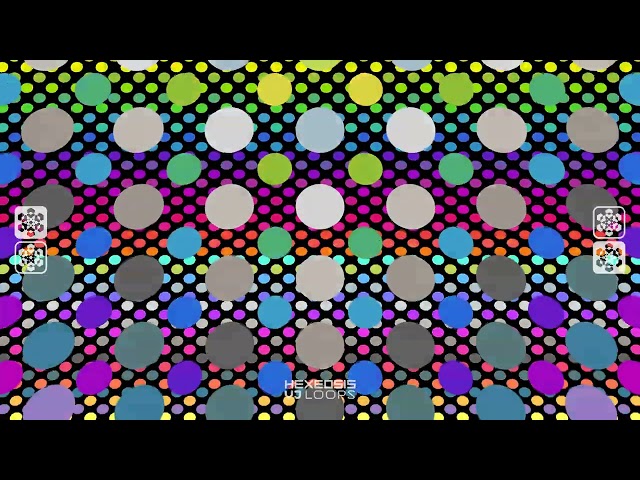 hexeosis VJ loops – CIRCLE GRID PACK 01