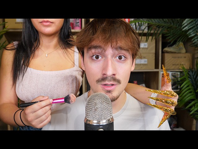 ASMR MY GIRLFRIEND TRIES TO GIVE ME TINGLES