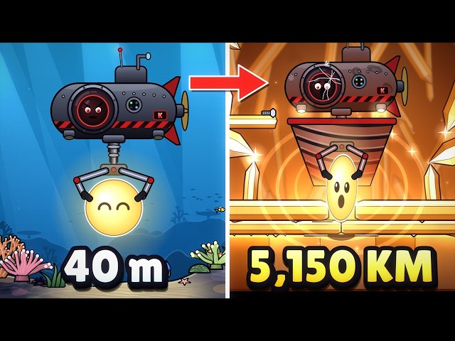 How DEEP Can Seed Go? 🌊 15 Levels to the Center of the Earth, 10 Lives | Depth Comparison