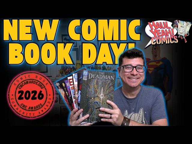 We WON a CBC Award! This week's New Comic Book Day Pickups!