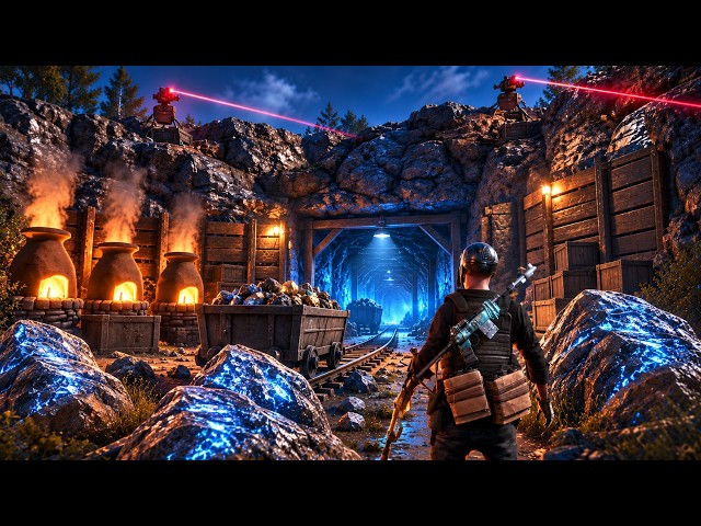 I BUILT A SECRET MINE to CONTROL the NEW HQM - Rust