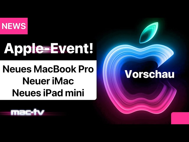 Apple-Event! Alles neu: MacBook Pro, iMac, iPad mini!