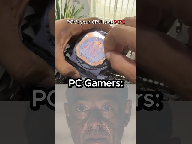 "POV: your CPU is at 90°C💀" #pcgaming #benchmark #rtx5050 #gtx1080ti