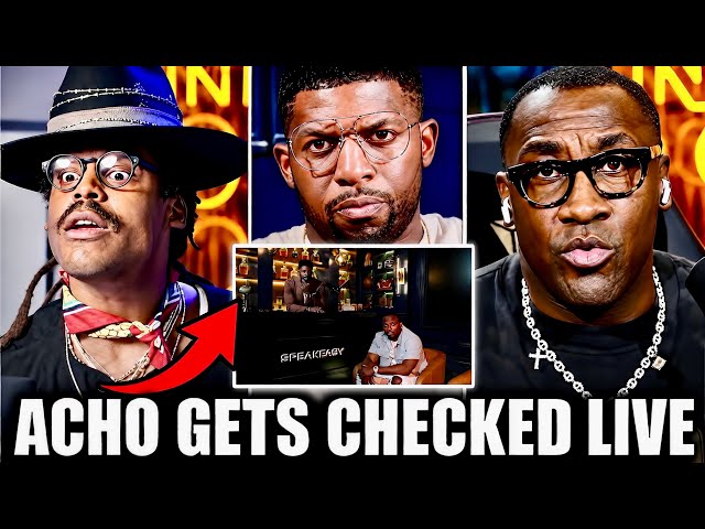 ‘Speakeasy Is FAKE!’ Cam Newton CHECKS Emmanuel Acho LIVE For Dissing Shannon Sharpe Ocho NIGHTCAP 