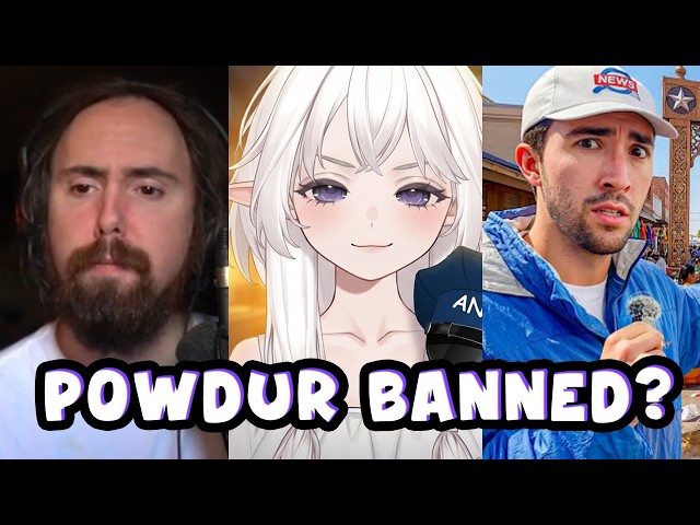 Asmongold reacts to Powdur getting BANNED