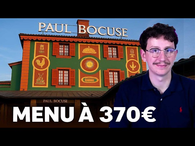 I ate at Paul Bocuse's! (Gastronomic restaurant)