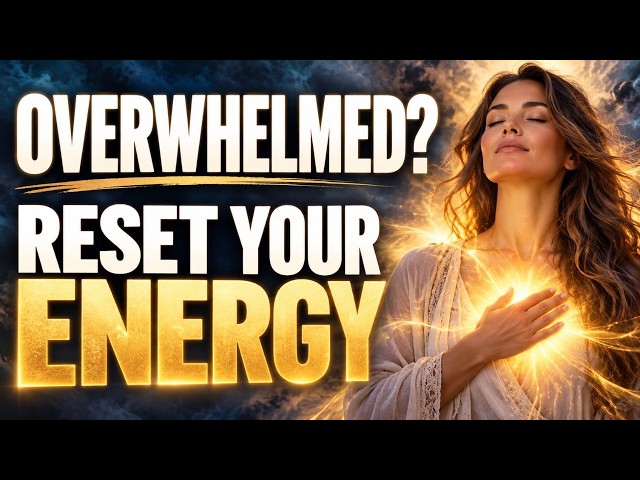8-Minute Energy Reset for Overwhelm Meditation | Calm Your Nervous System & Clear Your Energy
