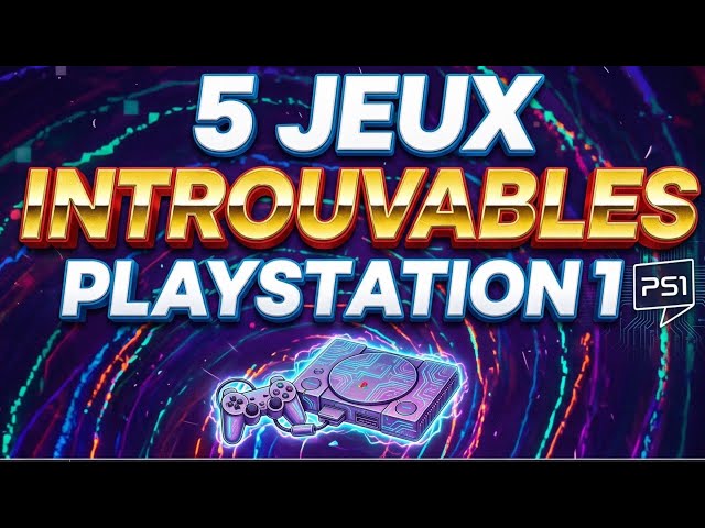 [08] 5 jeux introuvables de la ps1 
