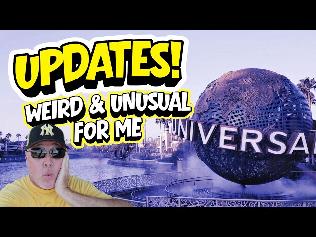 Updates! Universal Studios Orlando ~ It Was Weird, A Bit Odd