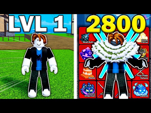 Noob To Max COLLECTING EVERYTHING In Blox Fruits