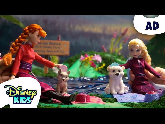 AD | A Frozen Guide to Animal Care Ft. Anna & Elsa! | @disneykids