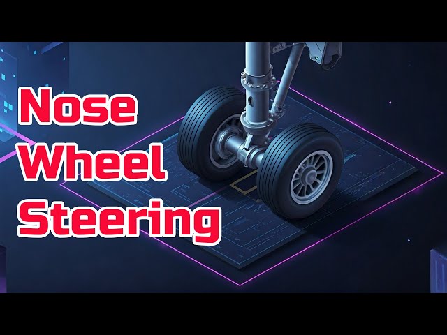 How Do Aircraft Steer on the Ground? | Nose Wheel Steering System Explained