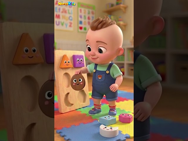 Learn Shapes Cartoon for Toddlers - Part 5 | Educational Video for Kids #learning #shapes