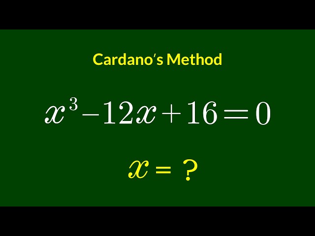 A Nice Algebra Problem | Math Olympiad  x = ?
