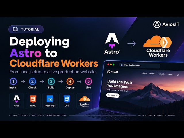 How to Deploy Astro to Cloudflare Workers with GitHub and Wrangler
