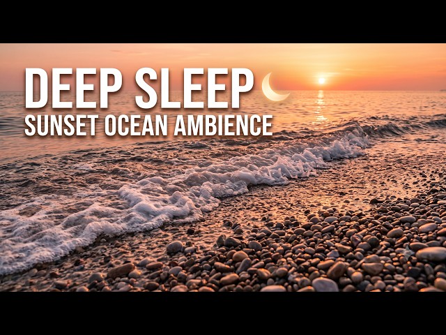 Peaceful Pebble Beach | Seamless Looping Ocean Waves for Focus & Meditation