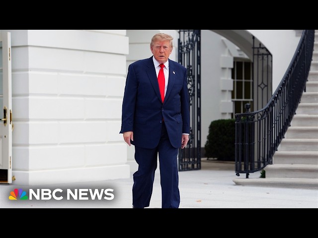 LIVE: Trump signs executive order on women's health | NBC News