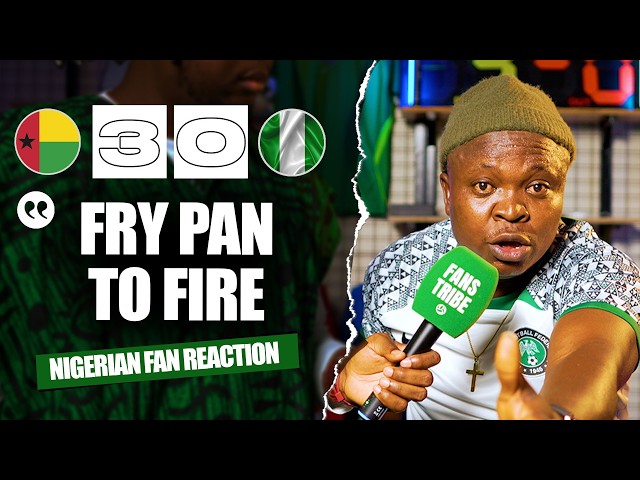 GUINEA BISSAU 3-0 Nigeria ( Henry - NIGERIA FAN REACTION) - 2027 AFCON QUALIFIERS