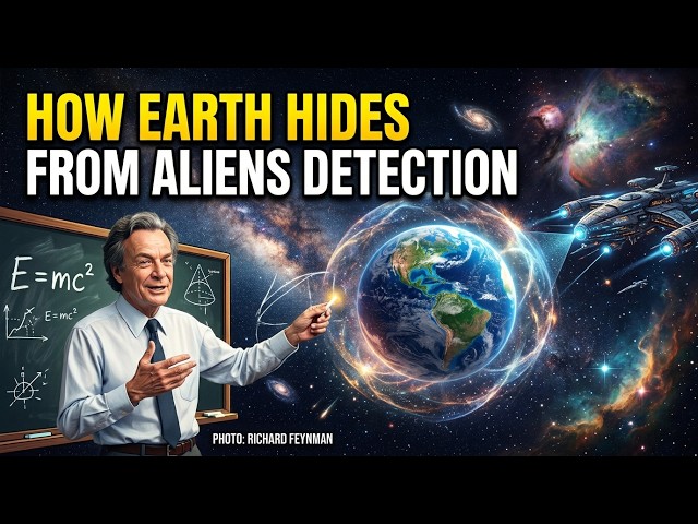 "Richard Feynman: How Earth Hides From Aliens Detection"